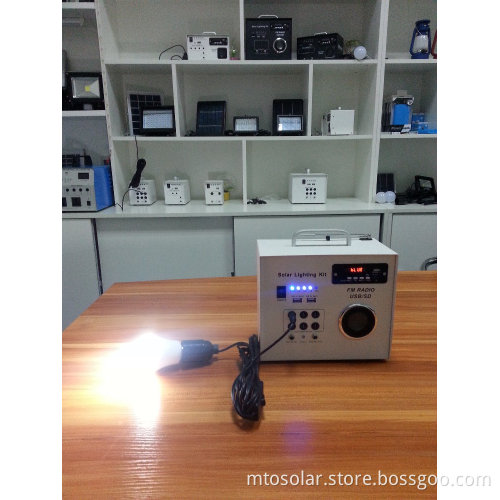 30w Solar Dc Lighting Kit